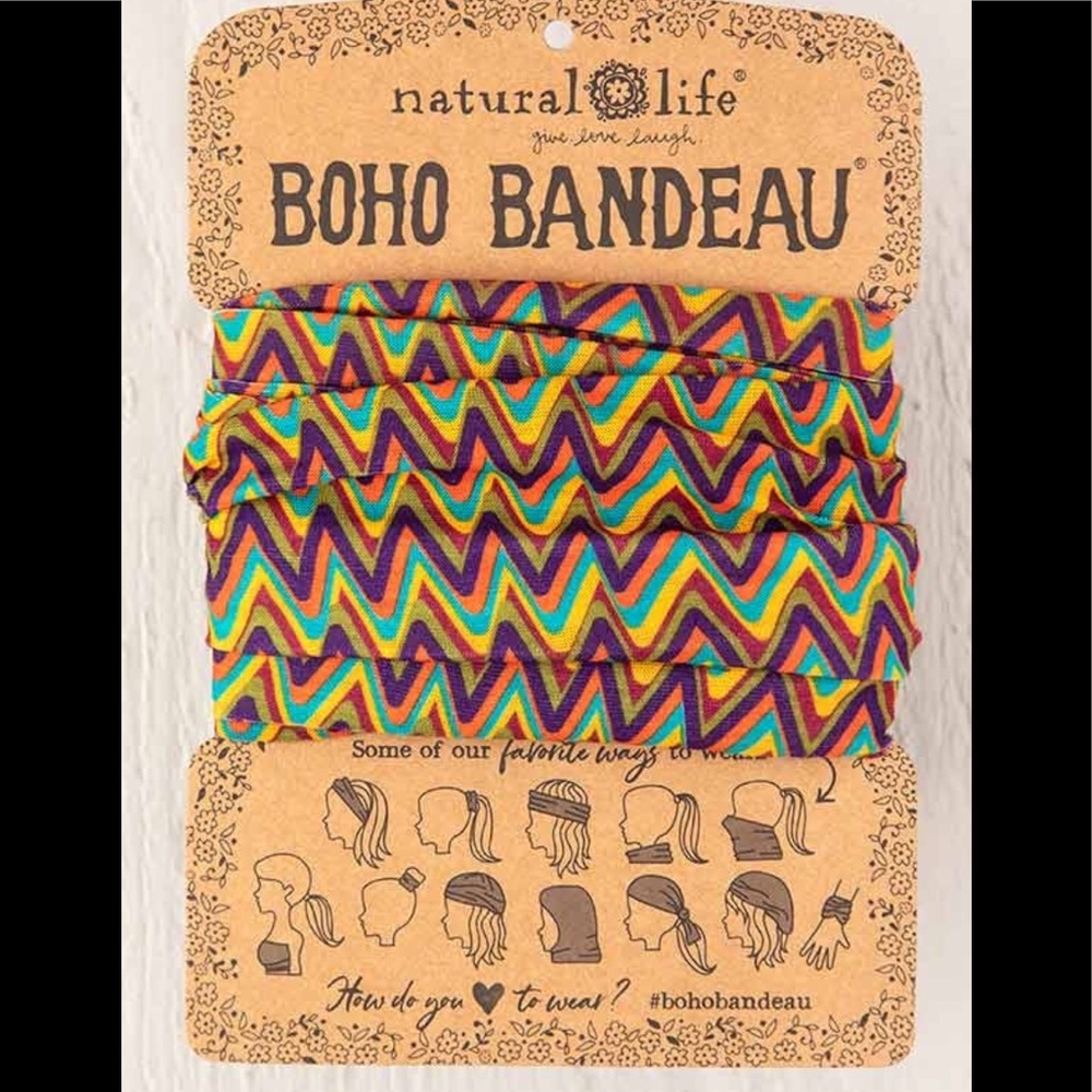 Natural Life Boho Bandeau Wear 11 Ways Zigzag